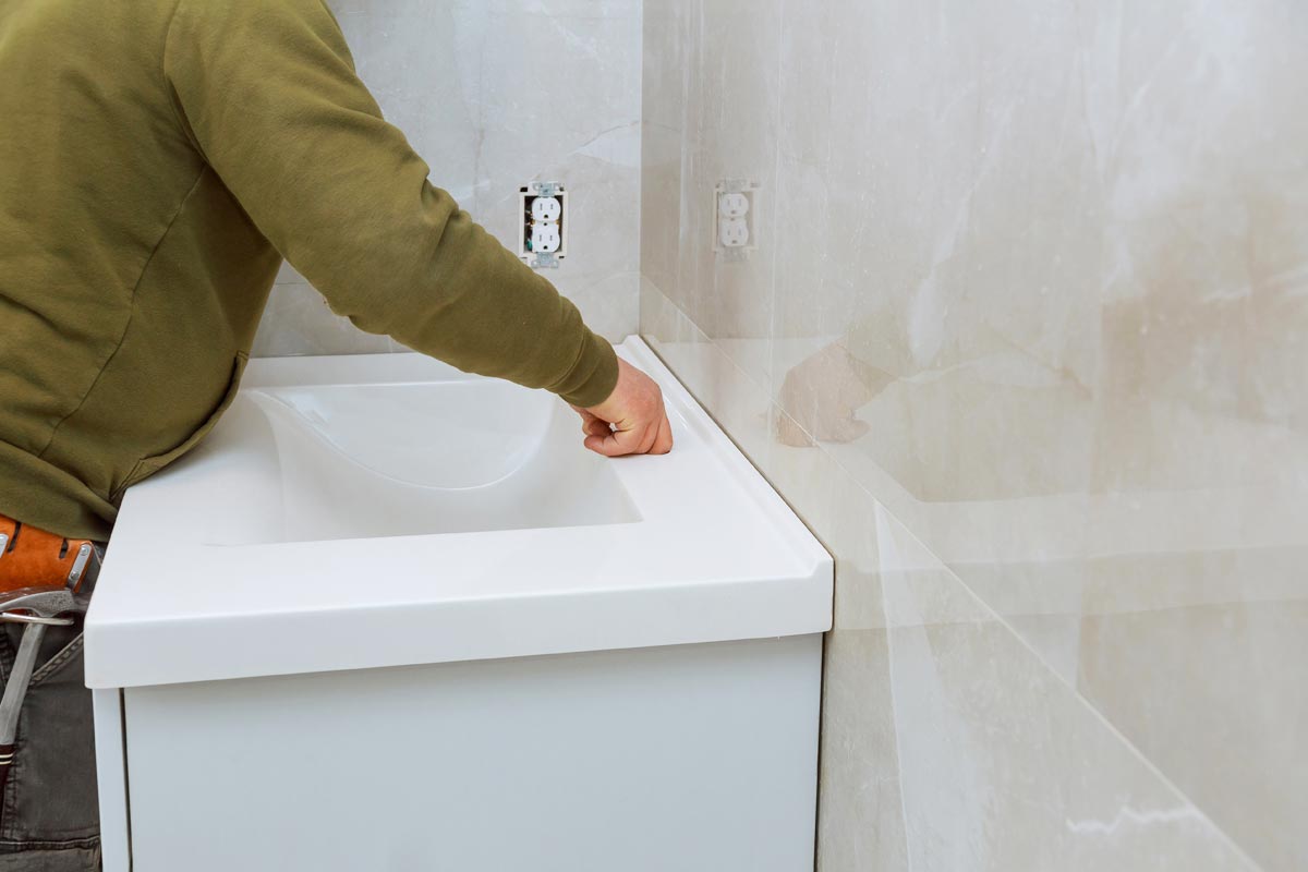 How To Install A Bathroom Vanity Allure Baths And Kitchens