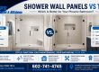 Shower Wall Panels vs Tile in Phoenix Bathrooms