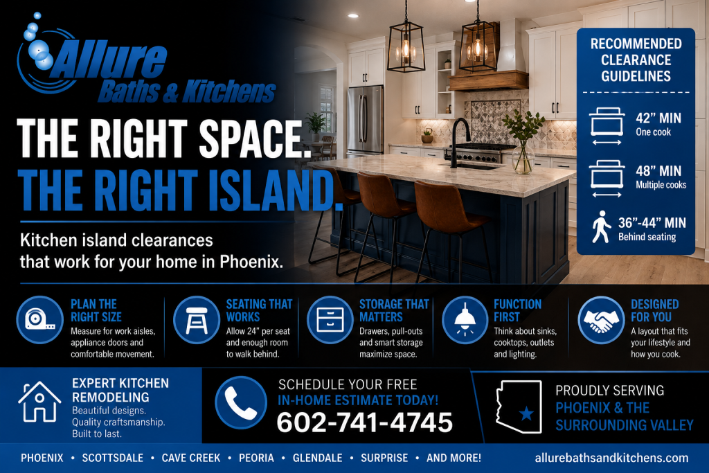 How Much Space Does a Kitchen Island Need?