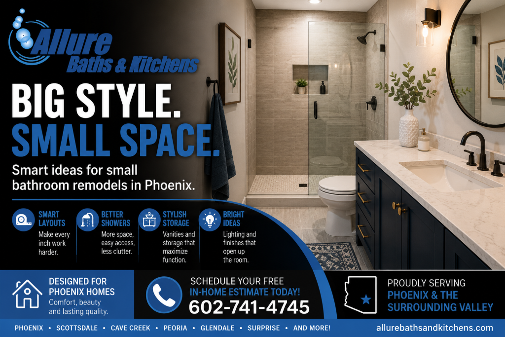 Small Bathroom Remodel Ideas for Phoenix Homes